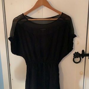 Black Express Mdi Dress